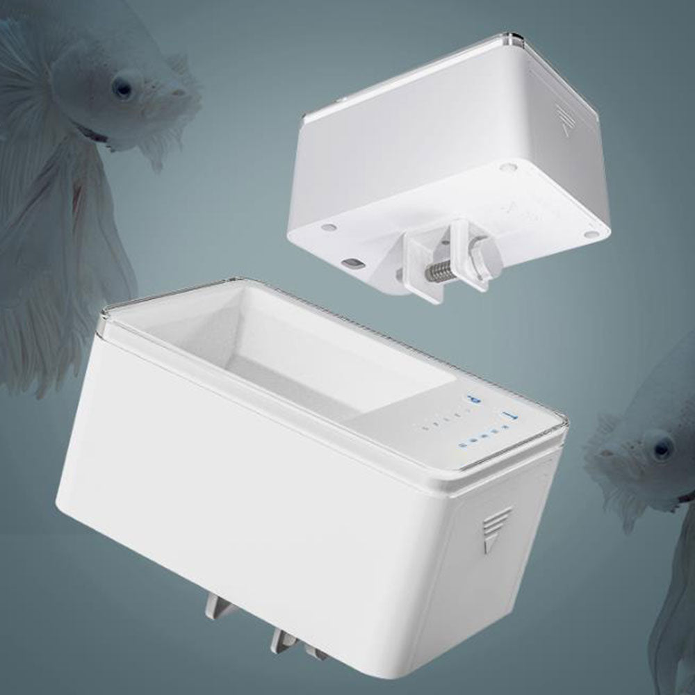 Pet Feeding Fish Food Dispenser Digital Automatic Fish Feeder LED Aquarium Digital Fish Tank