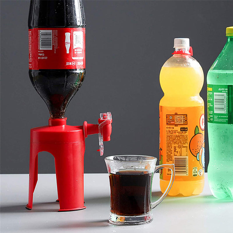 Water Jug Soda Beverage Dispenser Bottle Coke Upside Down Drinking Water Distributor Gadget Party Home Bar Kitchen Gadget