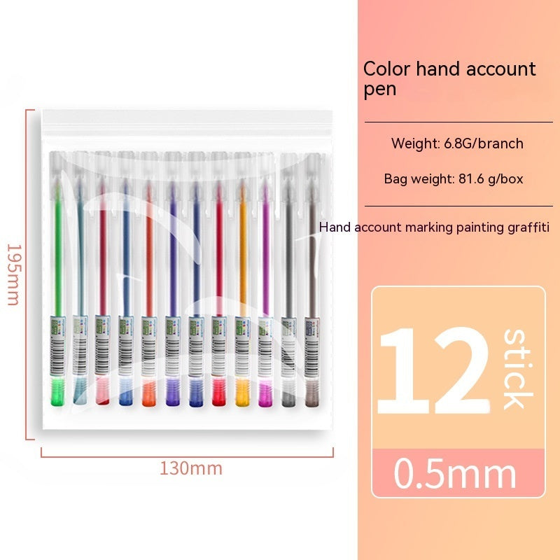 Color Boxed Gel Pen Stationery