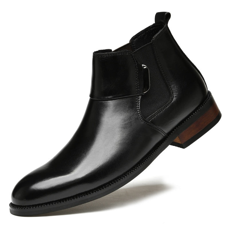 British Style Retro Chelsea Boots Men's Shoes