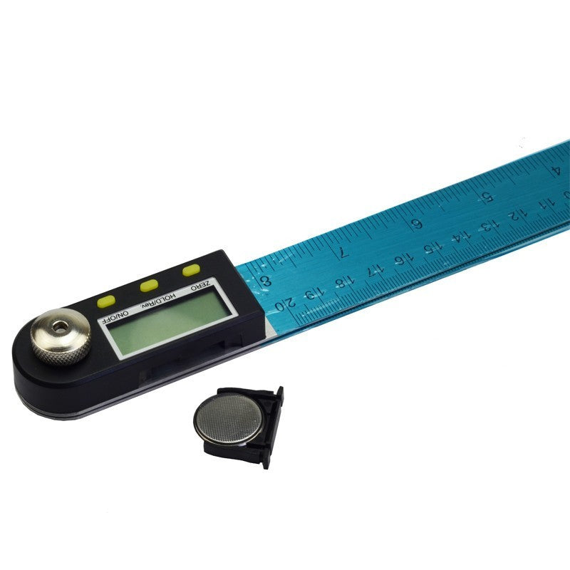 Electronic Digital Display Stainless Steel Woodworking Angle Ruler And Protractor