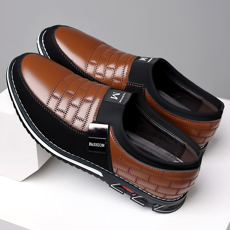 Slip-on Four Seasons Übergrößen Freizeitschuhe aus Leder