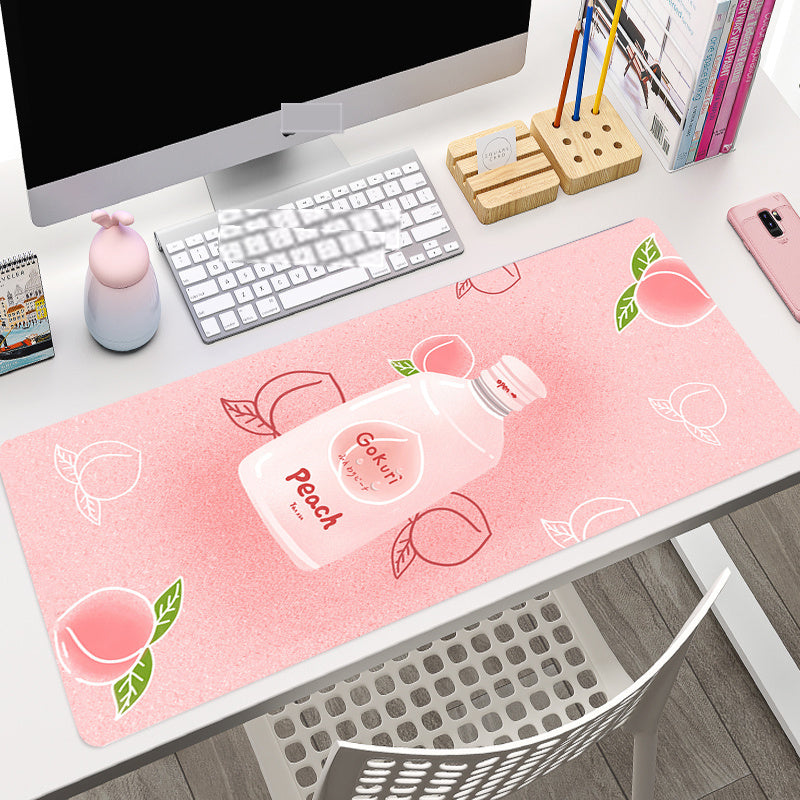 Natural, non-slip rubber mouse pad