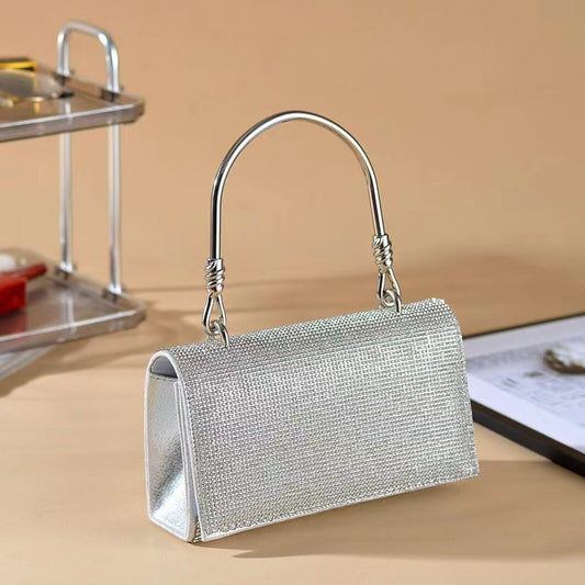 Glänzende 3A Voller Diamant Handtasche Umhängetasche