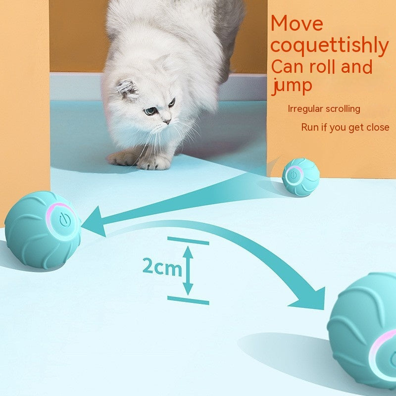 Smart Cat Toy Rolling Ball Interactive Pet Toy