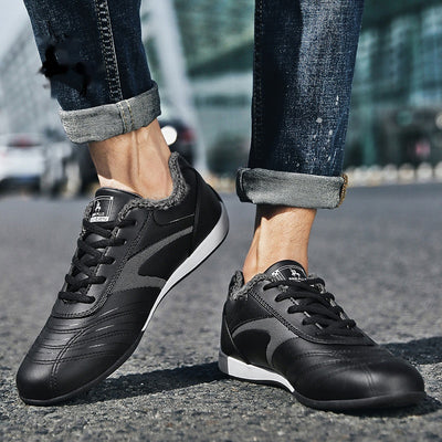 Herbst und Winter Baumwollgepolsterte Schuhe mit Samt Casual Sneaker