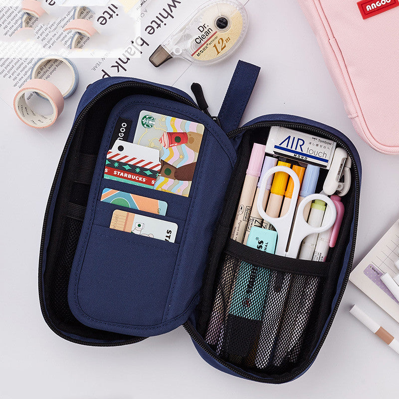 Portable pencil case, digital storage bag