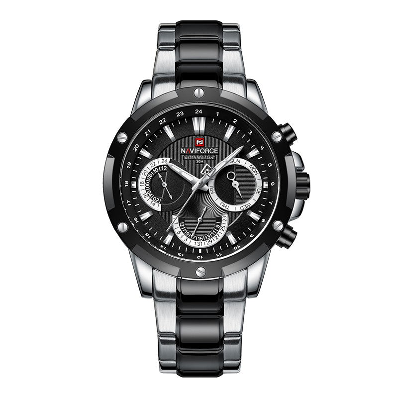 Fashionable watches with large dial for men