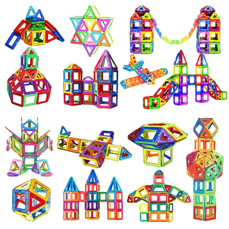 Magnetic Building Blocks DIY Magnets Toys for Children