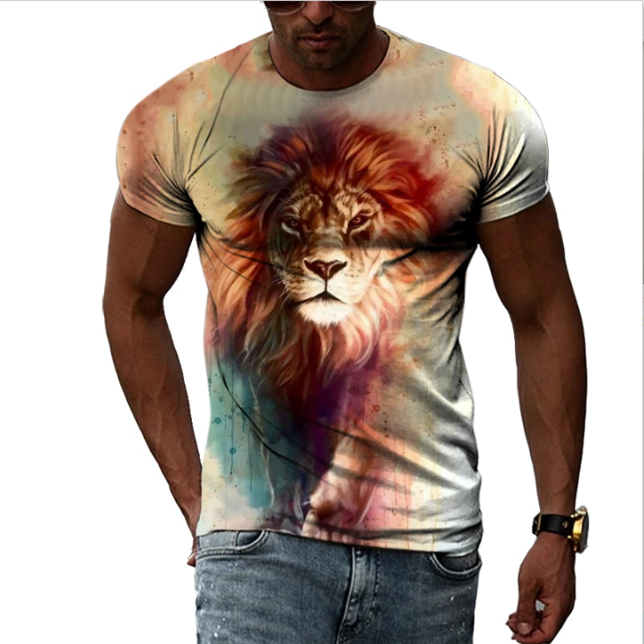 Lion Graphic T-Shirt