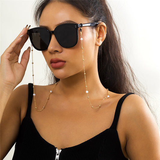 Glasses Chain Hanging Rope Fashion Bead Necklace