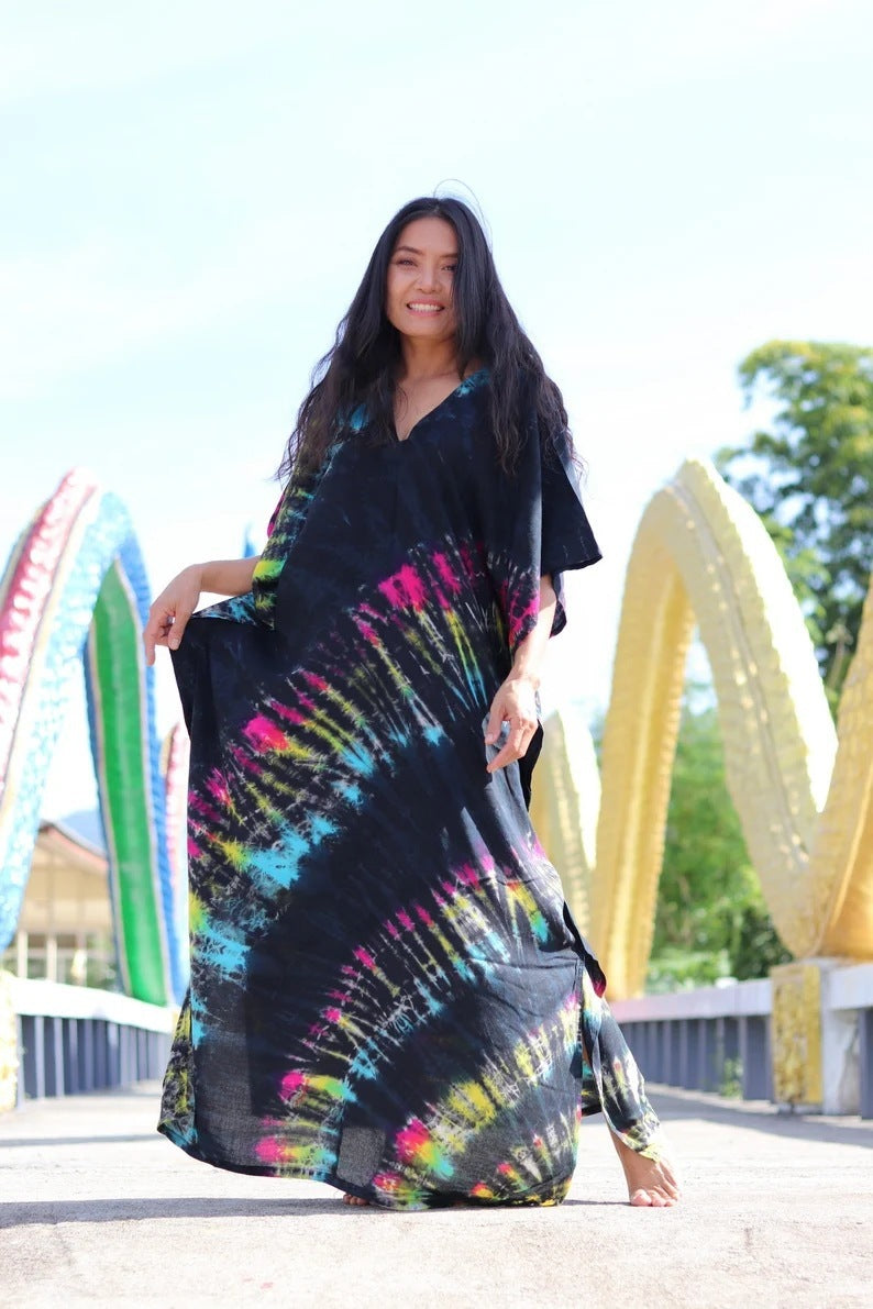 Strand Kleid aus Baumwolle