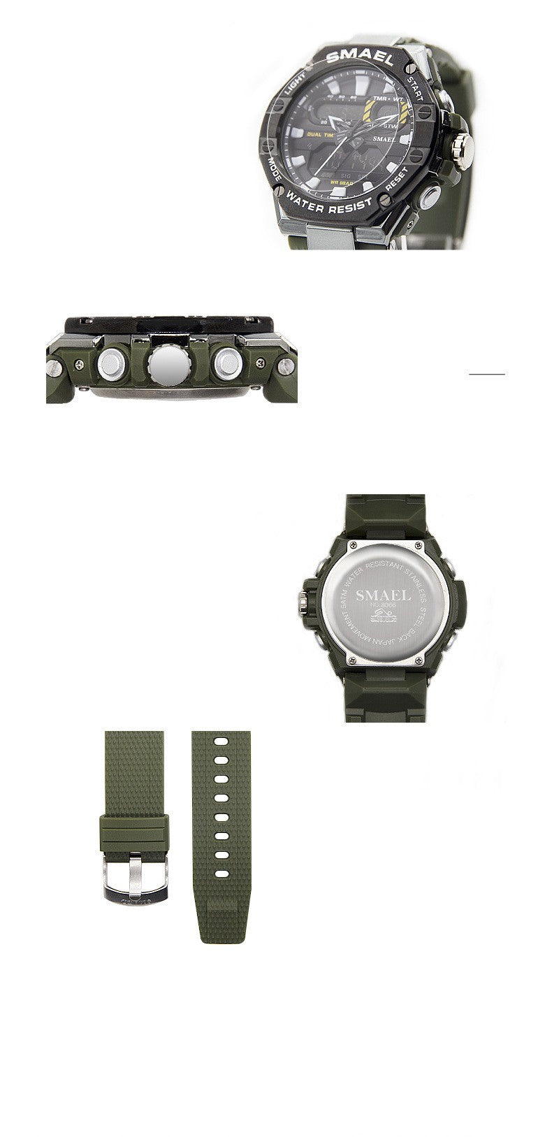 Digital Alloy Electronic Watch Men