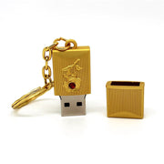 Heller und wunderschöner Schmuck-Kristall-USB-Flash-Disk