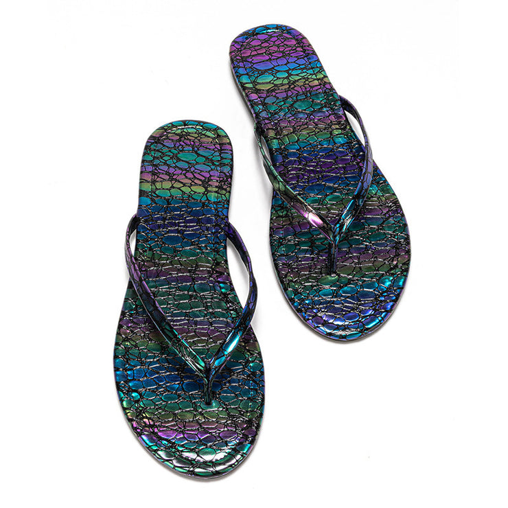 Strand Damen Sommer Stilvolle Flip-Flops