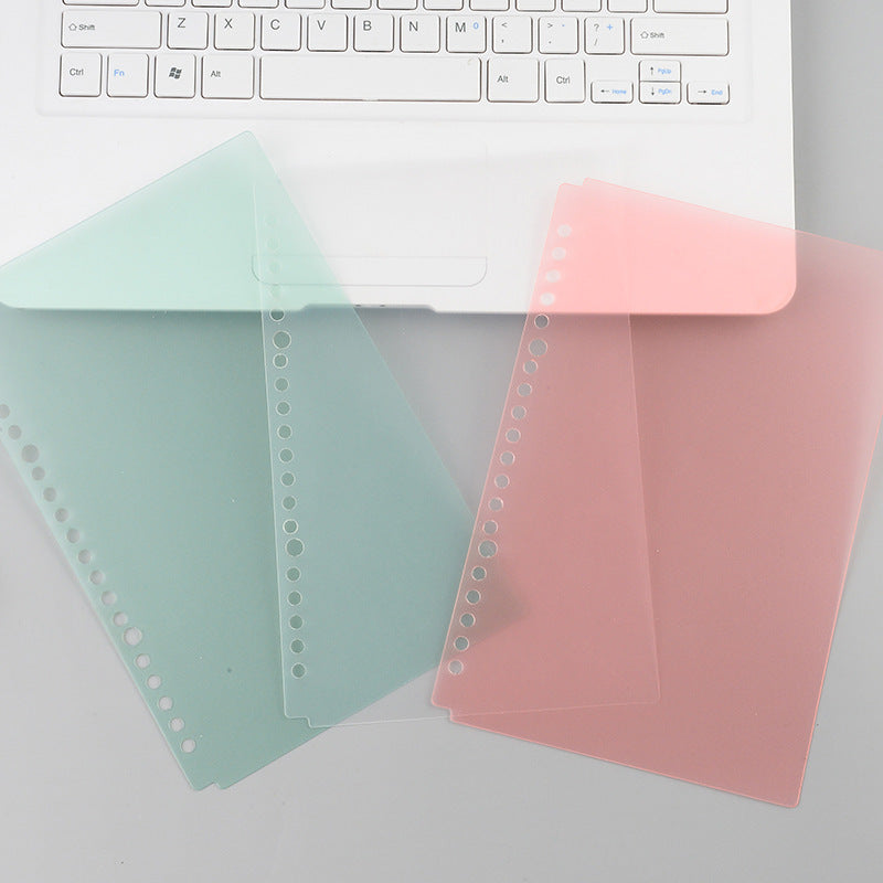 Plastic Flipbook Accessories Frosted Cover Clip