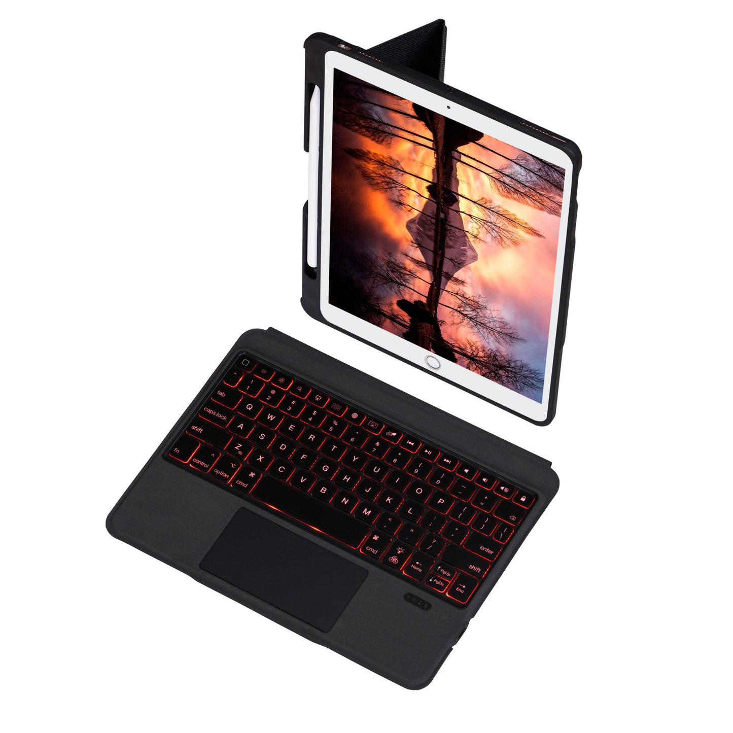 Magnetic Separation Integrated 12.9 Keyboard with Pen Slot