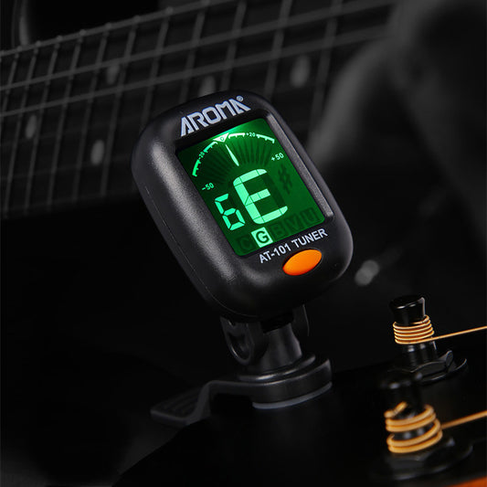 The guitar tuner is automatic and versatile