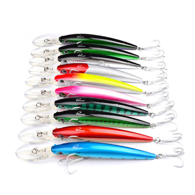 Esca di marca PRO BEROS classic Minnow bait 17cm27g esca rigida in plastica 10 colori opzionale DW358