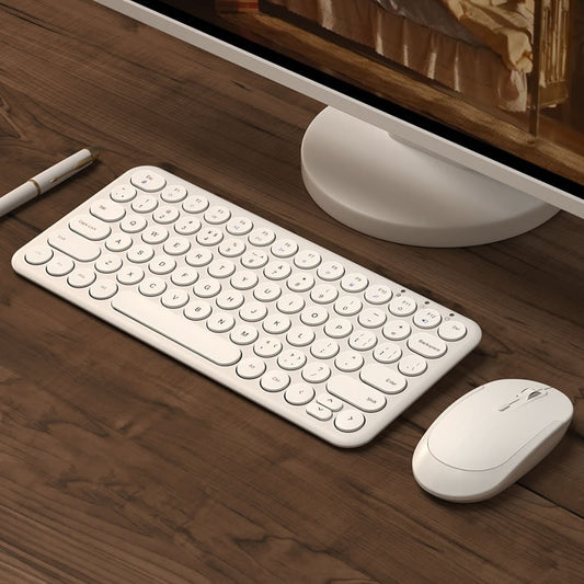 Ultra-Thin Wireless Keyboard and Mouse Set