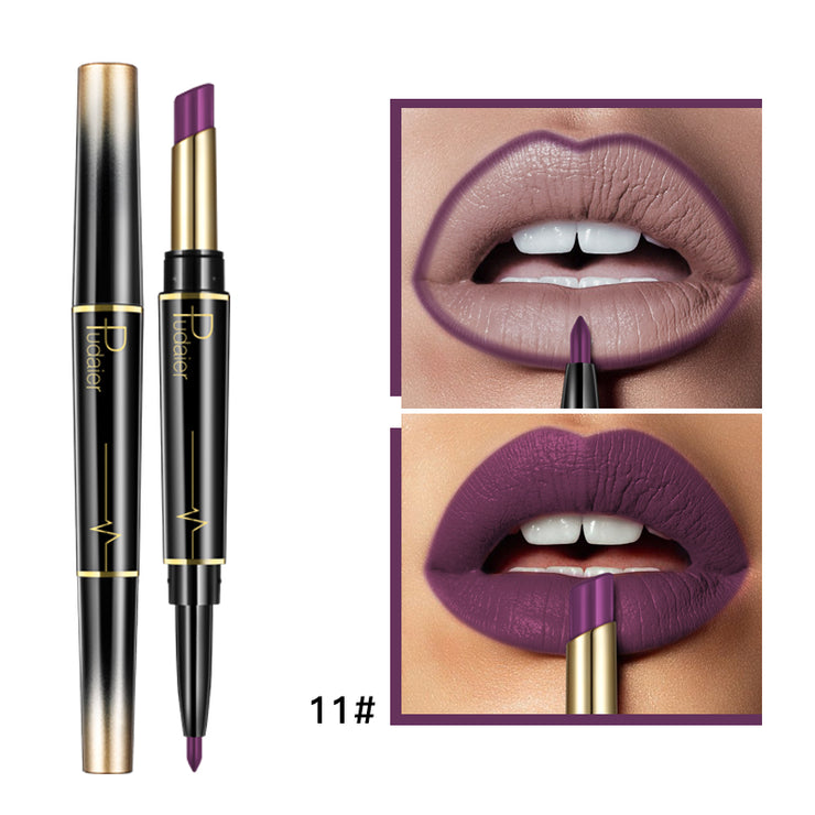 Doppelter Lippenstift-Lipliner