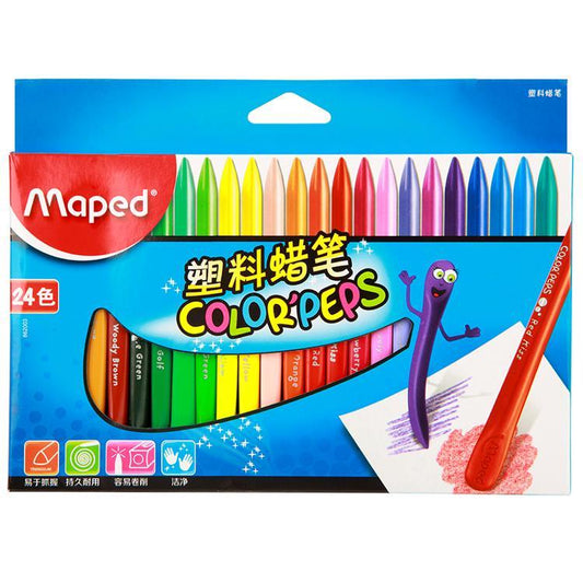 plastic pens 24 colors