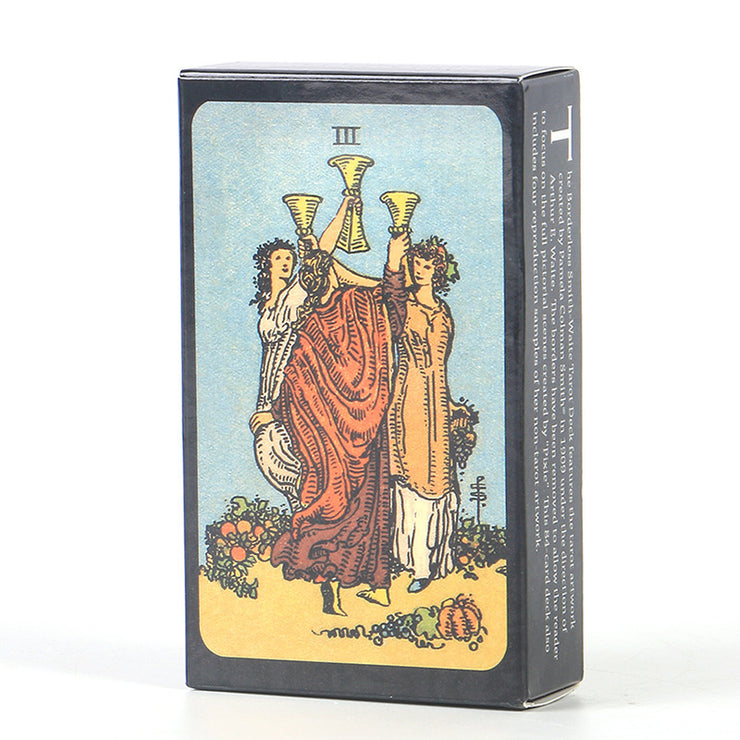 Randloses Waite Tarot Karten Oracle Karte Visuelle Tarot Spiel