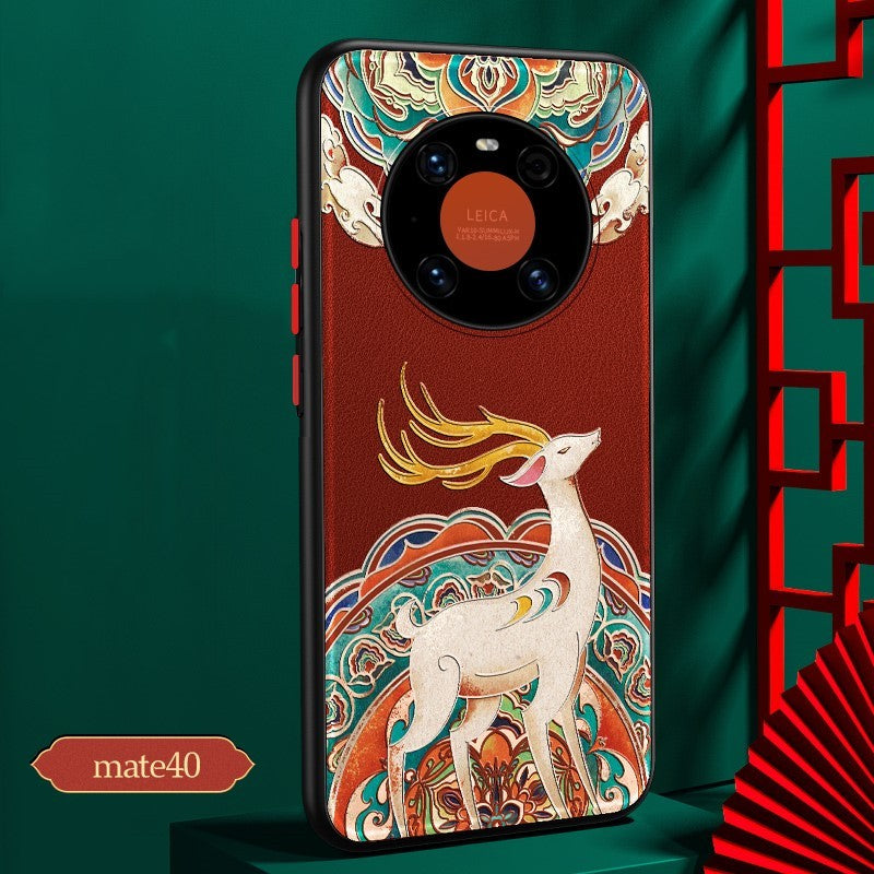 Huawei mate40 series Chinese style mobile phone case