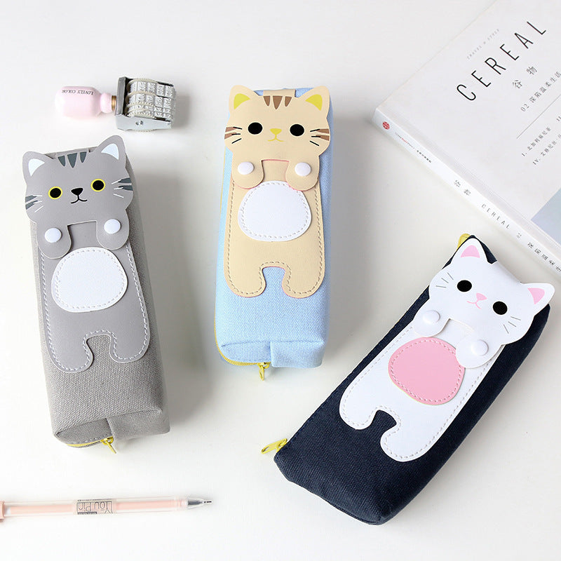 Korean version of the creative cat cartoon case