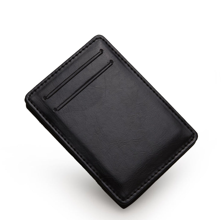 Flip PU Magic Wallet Visitenkartenetui