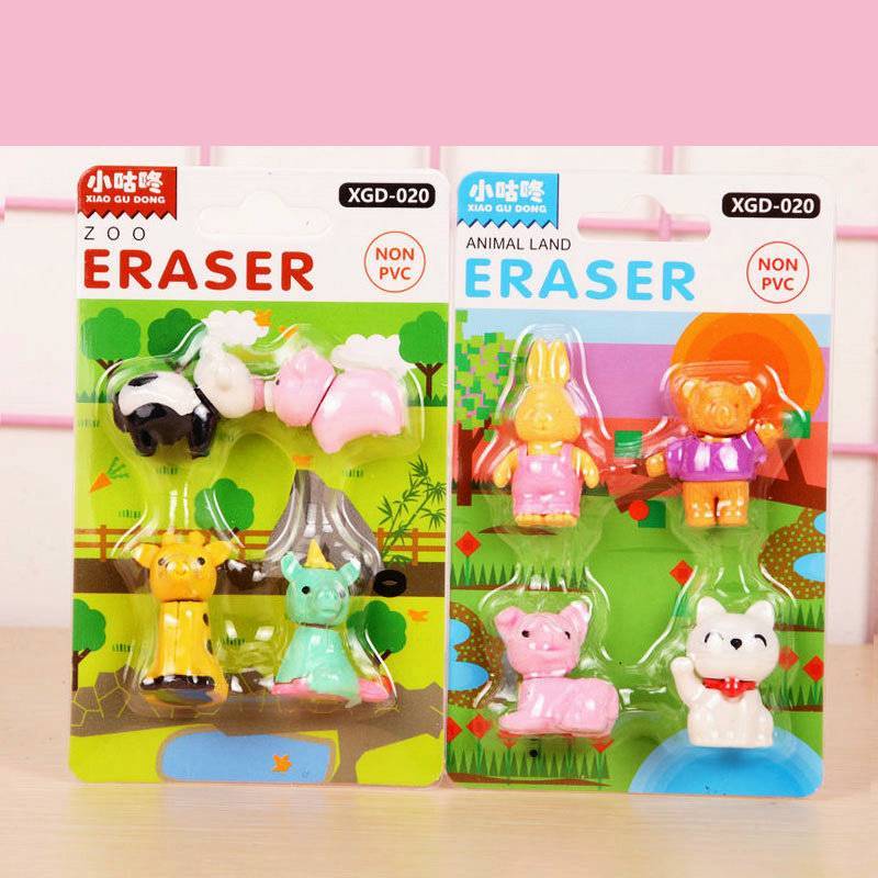 mini eraser set