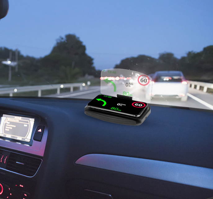 Smartphone Driver Heads Up Display