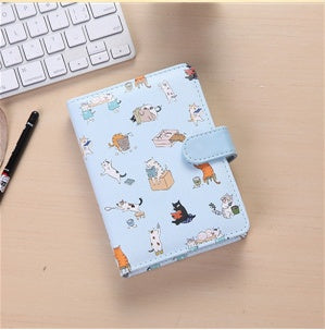 Creative Cartoon Notebook with Magnetic Buckle, Notebook