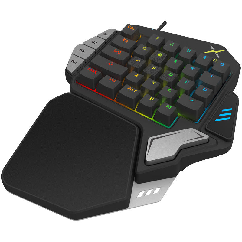 T9X Jedi Gun God Einhand-mechanische Tastatur