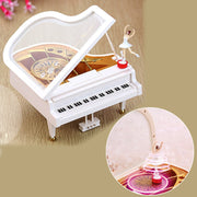 Rotating ballet music box