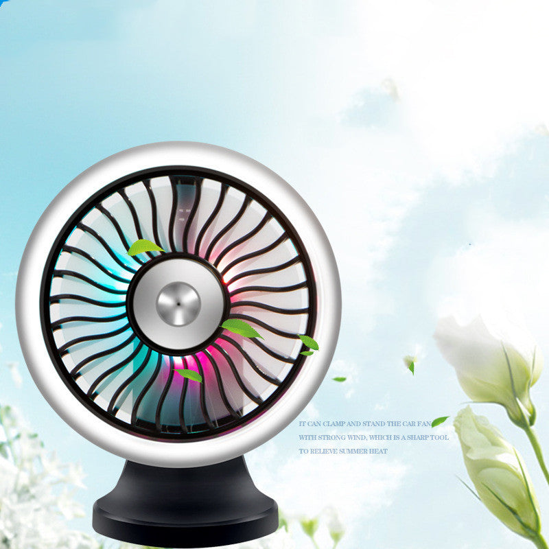 Multifunctional creative USB electric fan