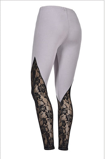 Yoga-Leggings mit Flicken