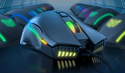 Gaming-Maus mit sieben Geschwindigkeiten, DPI einstellbar, RGB-Licht