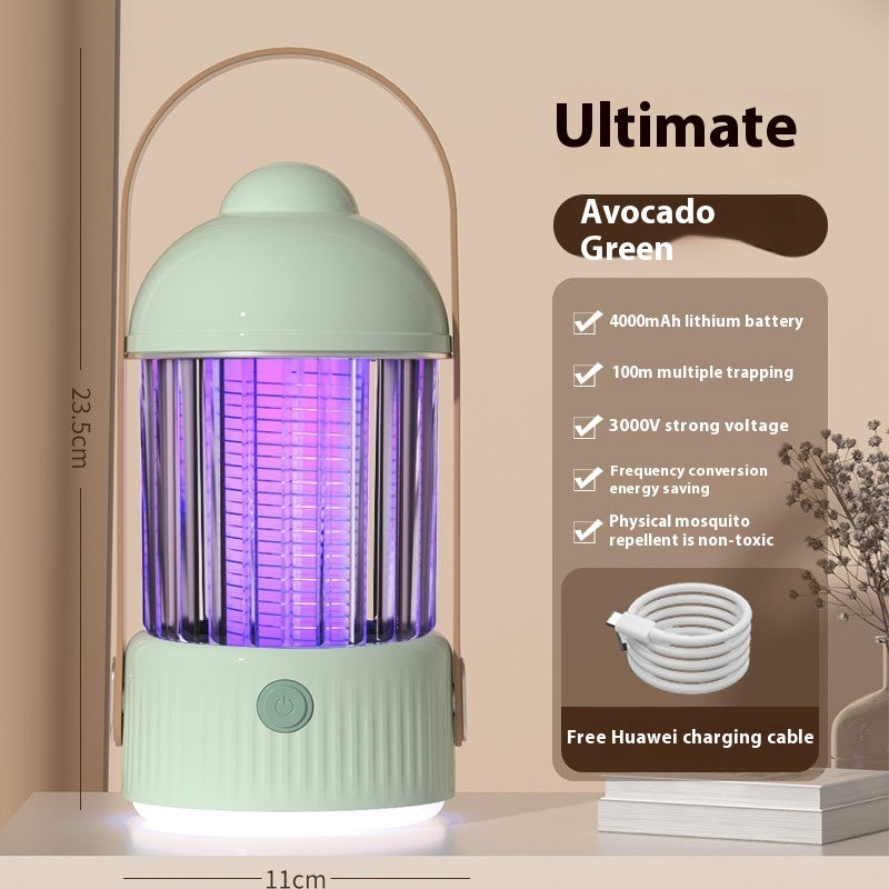 Electric Shock Mosquito Killing Lamp Indoor Outdoor Camping Mosquito Killer