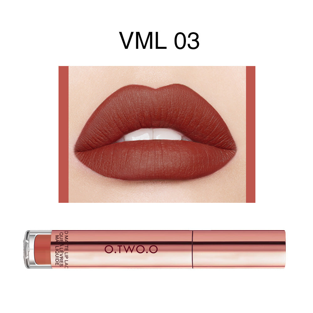 Non-fading matte lip gloss