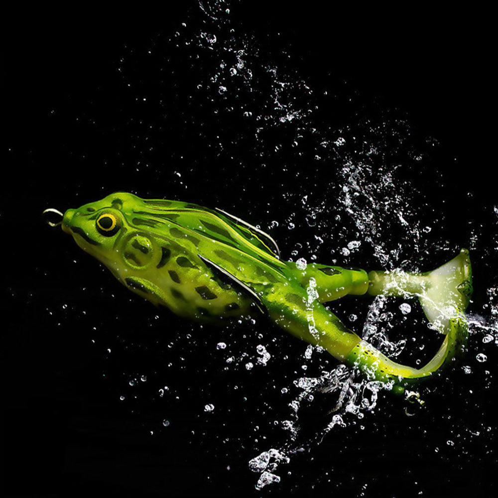 Double Propeller Frog Soft Lure