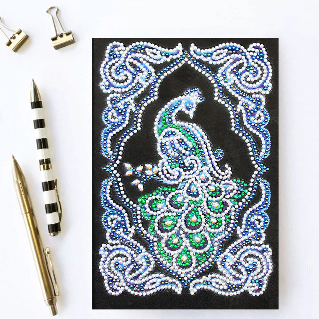 Peacock Beauty Diary Notebook