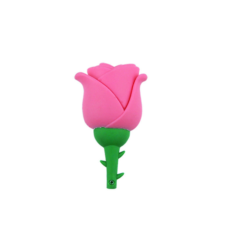 Cartoon Anime Rose Form USB Flash Speicher