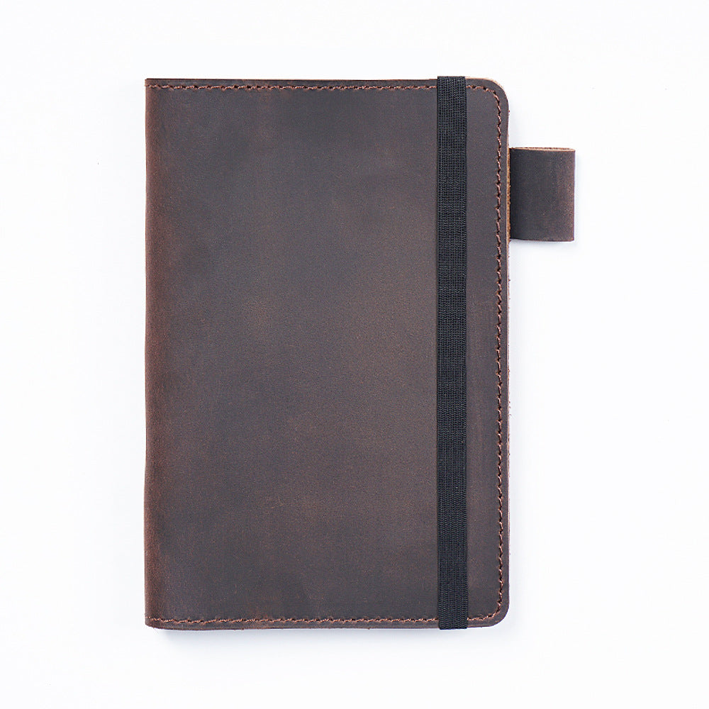 Handmade Old-fashioned Top Layer Kraft Notebook