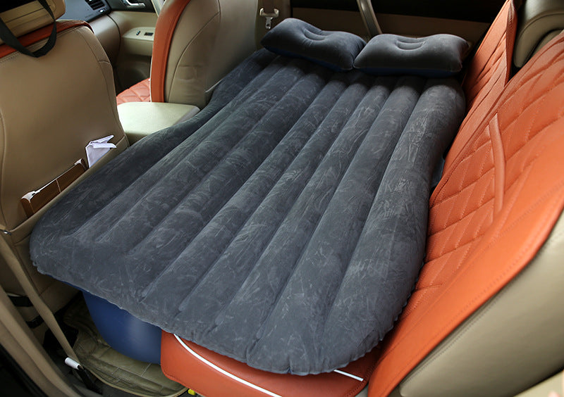 Inflatable bed for the car