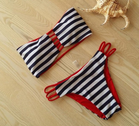 Bedruckter Bikini