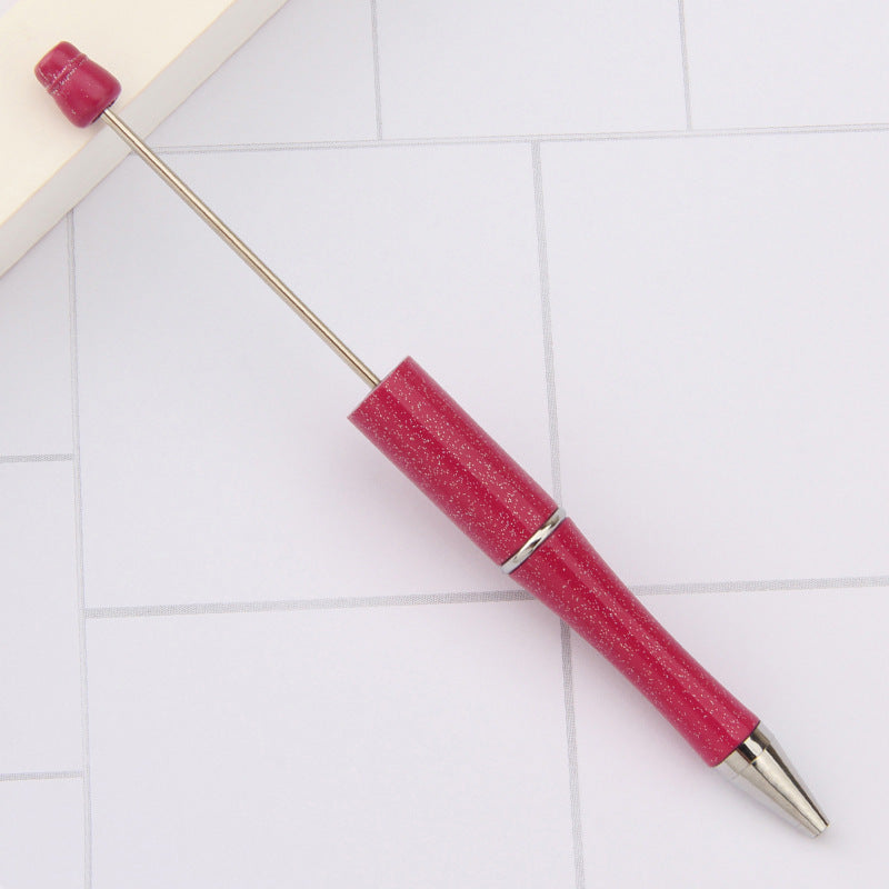 Creative Plastic Beaded Pen Ballpoint Pen