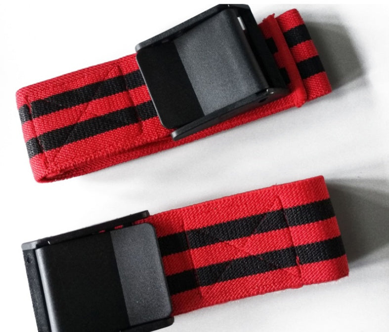 training belt to restrict blood flow