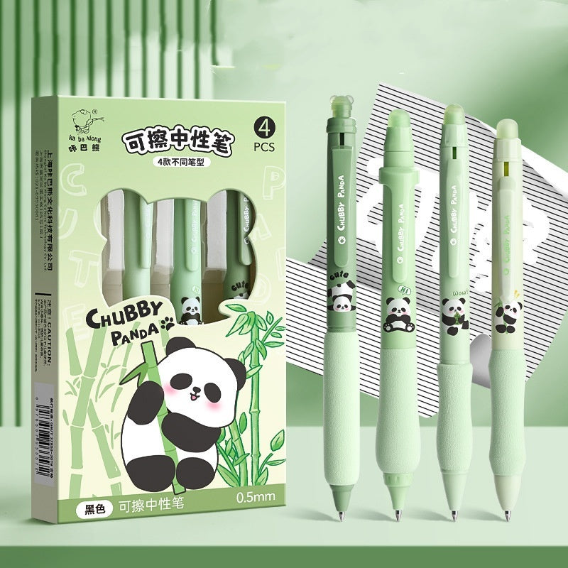 Good-looking Erasable Cartoon Press Gel Pen