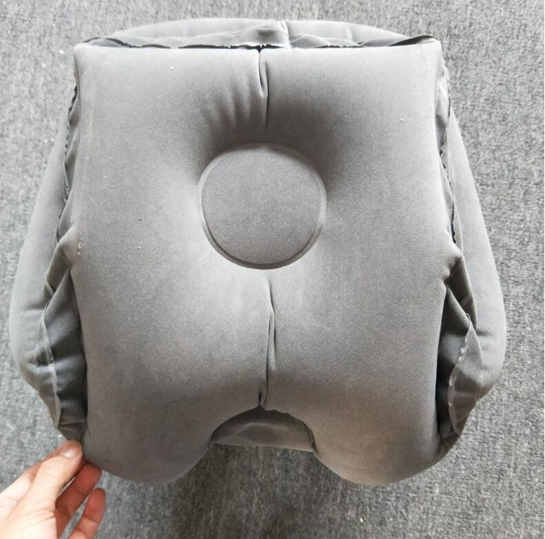 Inflatable Cushion Travel Pillow The Most Diverse &amp; Innovative Pillow for Traveling 2017 Airplane Pillows Neck Chin Head Support